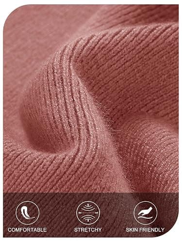MEROKEETY Women's Fall Off Shoulder Bodycon Sweater Dress 2025 Formal Long Sleeve Elegant Club Party Midi Maxi Dresses thumbnail 4