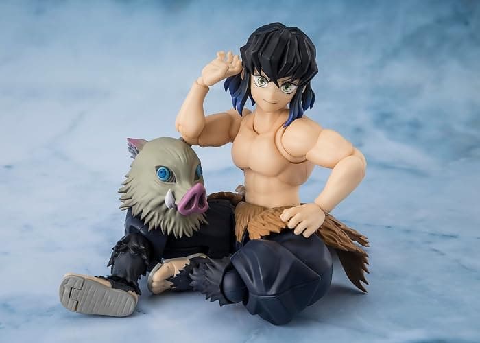 TAMASHII NATIONS - Demon Slayer: Kimetsu no Yaiba - Inosuke Hashibira S.H.Figuarts Action Figure thumbnail 5