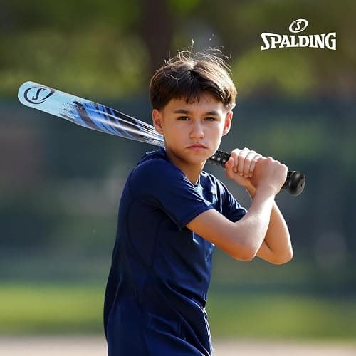 Spalding - Football Set, Junior Baseball Set & Ping Pong Set for 2 Players, Complete Starter Kit for Kids & Adults, Backyard or Field Play, Outdoor Team Sports Game thumbnail 6