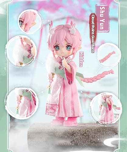 CALEMBOU BJD Blind Box, 1/12 Cute NAGI Yunxu Story Series 14cm Ball Jointed Doll, Cute Dress Up Doll with Joints, Collection Action Figure for Birthday Christmas thumbnail 8