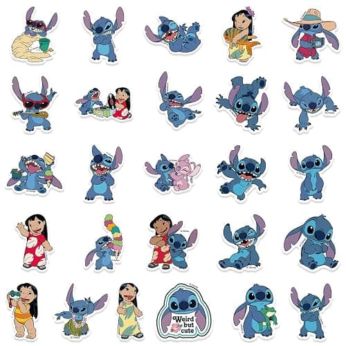 101 PCS for Stitch Stickers for Gifts, Waterproof Sticker for Phone, Laptop, Water Bottles, Hydro Flask, Stickers for Kids, Toddlers, Vinyl thumbnail 3