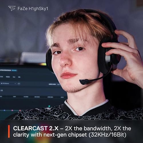 SteelSeries Arctis Nova 5 Wireless Multi-System Gaming Headset — Neodymium Magnetic Drivers — 100+ Audio Presets — 60 HR Battery — 2.4GHz or BT — ClearCast Gen2.X Mic — PC, PS5, PS4, Switch, Mobile thumbnail 8