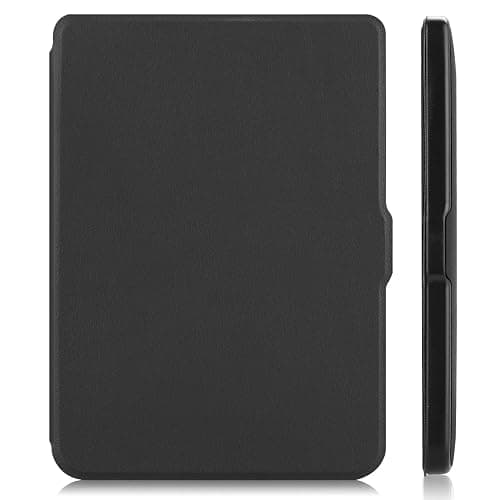 Kepuch Custer Case for Kobo Clara HD, PU Leather Case Cover for Kobo Clara HD - Black thumbnail 6