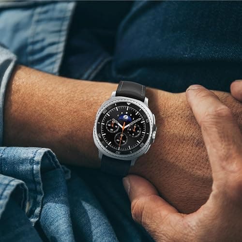 Samsung Galaxy Watch 8 Classic (2025) 46mm Bluetooth Smartwatch, Cushion Design, Rotating Bezel, Quick Button, Sleep Coaching, Running Coach, Energy Score, White [US Version, 2 Yr Warranty] thumbnail 8