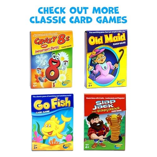 Continuum Games Go Fish Classic Card Game Fun for Children Age 3 and Up thumbnail 7