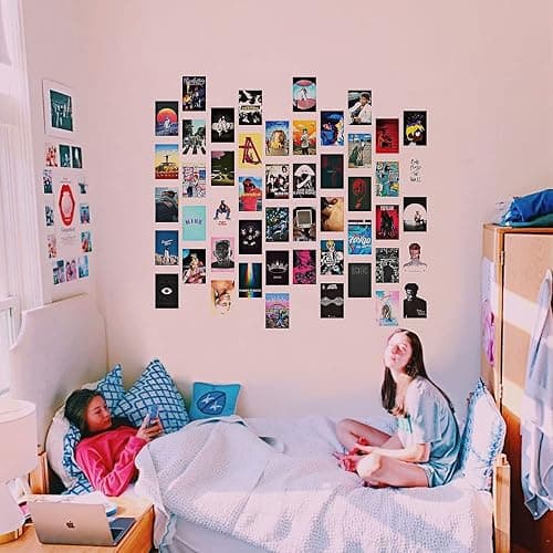 PANYI 50 Pcs Album Cover Aesthetic Pictures Wall Collage Kit4*6IN,Aesthetic Picture Indie Room Deco,Art Posters for Dorm Wall Decor,Double-sided Printing,Posters for Room Aesthetic thumbnail 3