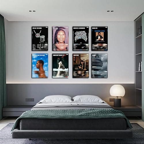 KmoNo 6pcs Drake Music Album Poster Wall Collage Kit Unframed 8x12inches thumbnail 4