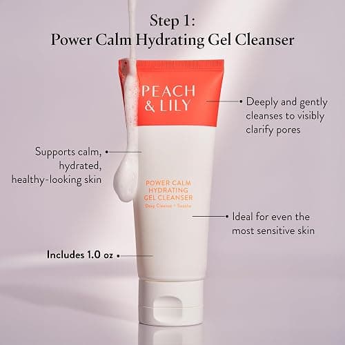 Peach & Lily - Glass Skin Discovery Kit (4 Products) - 1 Cleanser, 1 Essence, 1 Serum & 1 Cream - Skin Care Set - Acne Routine - Travel Essentials - Self Care - Vegan & Cruelty Free - Korean Beauty thumbnail 3