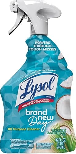 Lysol All Purpose Cleaner Spray, Multi-Purpose Disinfecting Spray, Kitchen & Bathroom Cleaner, Coconut & Sea Minerals Scent, 32 Fl Oz - Image 1