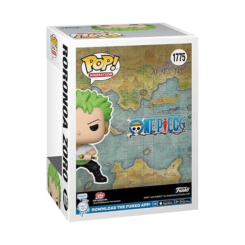 Funko POP Animation: Roronoa Zoro - One Piece - 1/6 Odds for Rare Chase Variant - Collectable Vinyl Figure - Gift Idea - Official Merchandise - for Kids & Adults - Anime Fans thumbnail 4