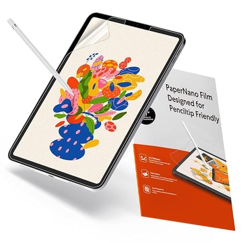 KCT 2 Pack Paperfeel Screen Protector Compatible with iPad Pro 11 Inch (2022&2021&2020&2018) / iPad Air 5th&4th (10.9 inch, 2022&2020) Matte for Drawing, Anti Glare and Easy Installation - Image 1