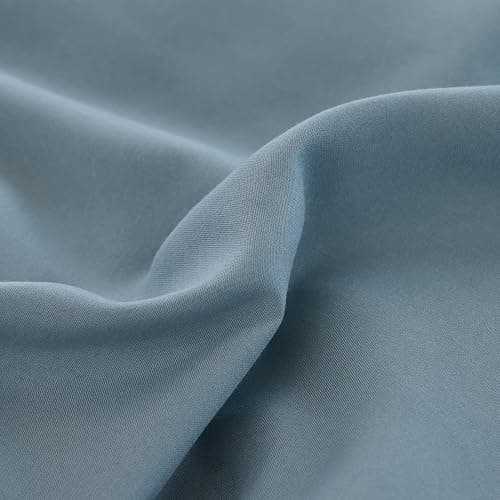 ROSGONIA Comforter Full Size for Boys Teen Girls Dusty Blue, 3pcs (1 Boho Comforter & 2 Pillowcases), Lightweight Dorm Bedding Soft All Season Bed Set thumbnail 9