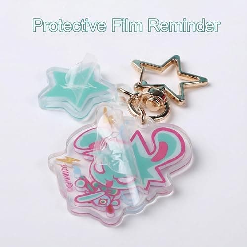 YJacuing Alien Stage Rabbit Series Chibi Acrylic Keychain, Officially Licensed Anime ALNST Collectible Bag Charm Pendant thumbnail 3