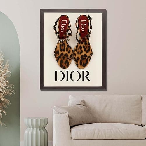 InkFlow Posters Luxury Vintage Cheetah Heels Wall Art Poster - Stylish Women Inspired Design - Fashion Artwork for Home, Living Room, Bedroom Decor - 8x10 Unframed Canvas Print thumbnail 6