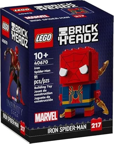 LEGO Brick Headz Iron Spider-Man 40670-91 Pz - Image 1