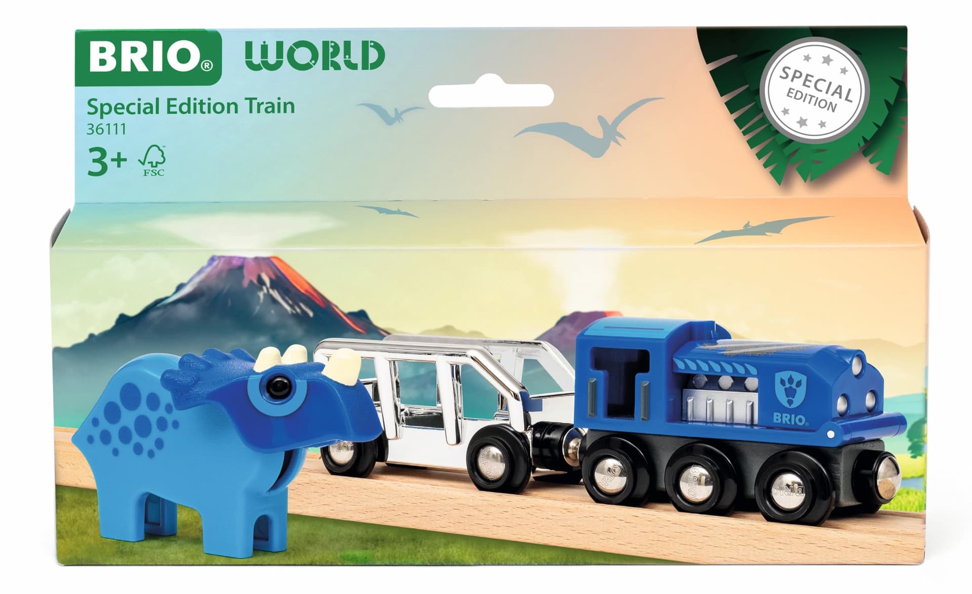 Brio World 36111 Special Edition Train 2025 for Kids Age 3+ – Wooden Railway Toy & Collector’s Set thumbnail 2