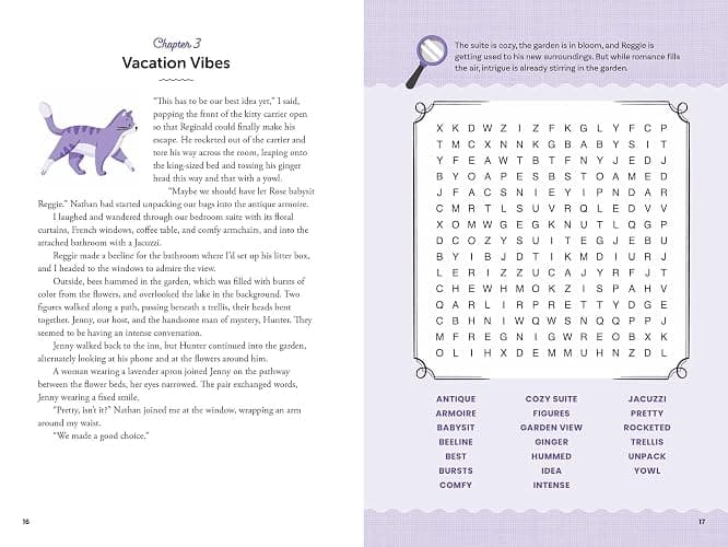 Murder on Vacation: Book 4: Solve the Puzzles―and the Plot of a Cozy Bed and Breakfast Mystery! (A Cranberry Creek Word Search Mystery) thumbnail 3