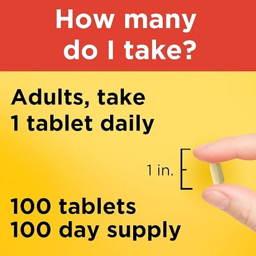 Nature Made Vitamin C 1000 mg Extra Strength, Dietary Supplement for Immune Support, 100 Tablets, 100 Day Supply thumbnail 6