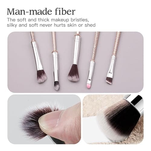 【2 Color Options】Harry Makeup Brushes Set for Women, Potter Makeup Gift Set, Magic Eye Shadow Eyeliner Blending Lip Brush - Brushes Holder Pot Not Included thumbnail 4