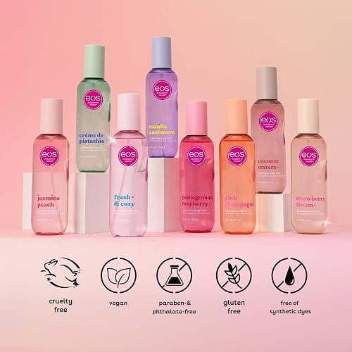 eos Cashmere Body Mist- Vanilla, Body Spray for Women, Vegan, 6 fl oz thumbnail 7