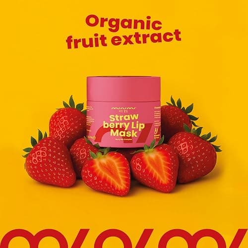 MINIMI Lip Mask Overnight 0.7Oz – Lip Sleeping Mask for Dry Chapped Lips – Hydrating Lip Treatment with Collagen, Peptides, Hyaluronic Acid & Vitamins – Korean Skincare Like Laneige Lip Mask thumbnail 4