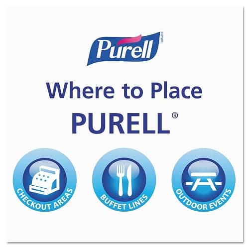Purell Advanced Hand Sanitizer Refreshing Gel, Clean Scent, 2-Liter Pump Bottle (Pack of 1). 9625-04 thumbnail 5