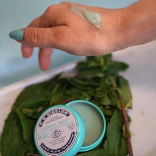 C.O. Bigelow Assorted Salve Tins, Coco Vanilla, Apple, and Herbal Mint | All Purpose Salve for Lips, Cuticles, Hands & Dry Skin - Lip Balm Set - Multi Purpose Moisture - Travel Friendly Tins thumbnail 8
