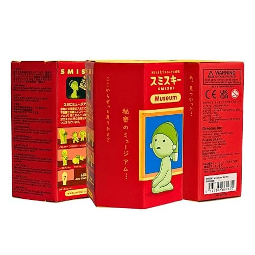 Smiski Museum Series - (1) Assorted Sealed Blind Box Original Glow in The Dark Mini Figures - No Choice Available | Sealed blind box; one random Smiski Museum figure. thumbnail 6