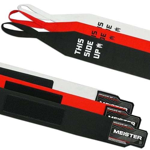 Meister Adult 180" Hand Wraps for MMA & Boxing - 3 Pairs Pack thumbnail 2