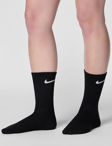 Nike Unisex Adult Everyday Lightweight Training Crew Socks (3-Pack) | Mens and Womens thumbnail 3