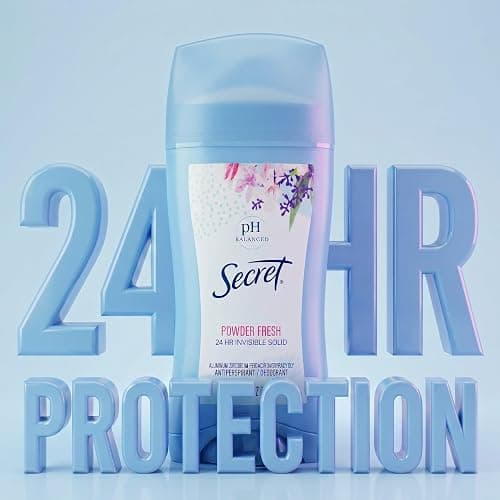 Secret Anti-Perspirant Deodorant Invisible Solid Powder Fresh Twin Pack 5.20 oz thumbnail 3