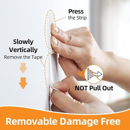 XL Heavy Duty Command Strips (40 PAIRS) thumbnail 3