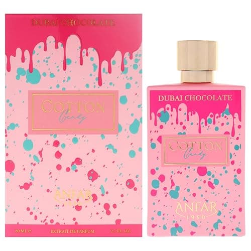 Anfar Dubai Chocolate - Cotton Candy For Women 2.7 oz Extrait De Parfum Spray thumbnail 2