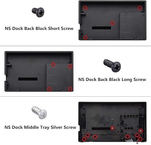 eXtremeRate Custom Soft Touch Grip Faceplate for Nintendo Switch Dock, Wood Grain Patterned DIY Replacement Housing Shell for Nintendo Switch Dock thumbnail 9