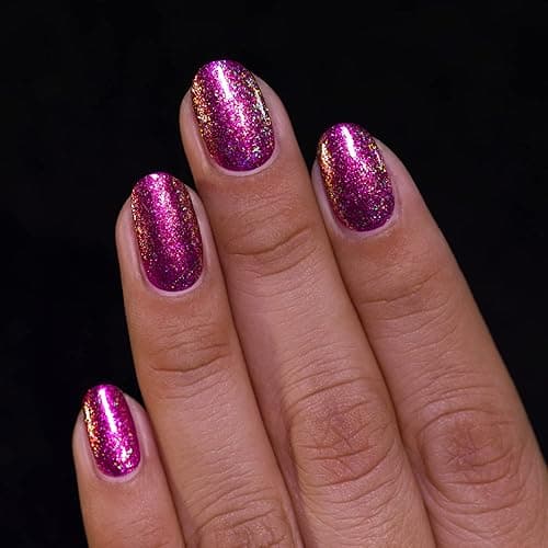 ILNP Ball Drop - Iridescent Flakie Topper Nail Polish thumbnail 8