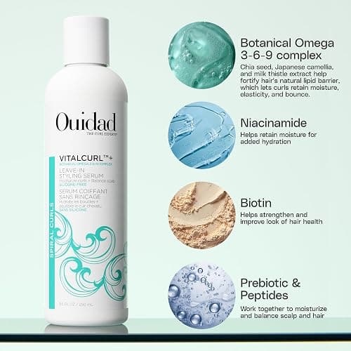 Ouidad VitalCurl+ Tress Effects Styling Gel for Spiral Curls - Lasting Definition and Strong Hold, Refresh Style With Water, Retain Moisture, Elasticity, & Bounce, Sulfate-Free & Mineral Oil Free thumbnail 3