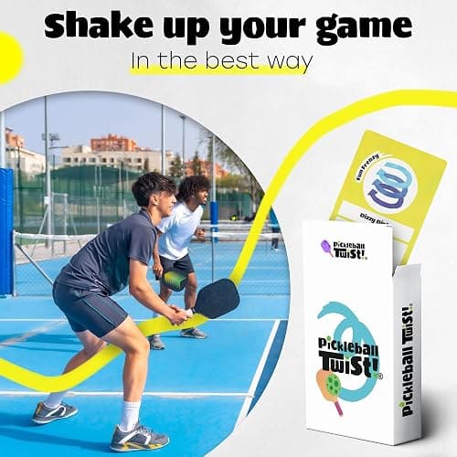 Pickleball Twist Card Game: A Hilarious High-Energy On-Court Challenge - The Ultimate Fun Gift for Pickleball Players of All Levels thumbnail 8
