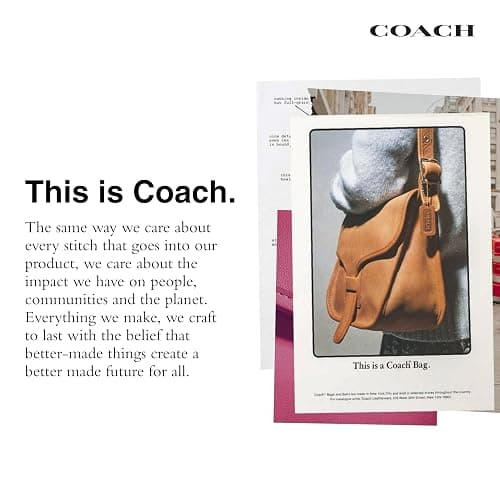 COACH Brooklyn Shoulder Bag 28 in Straw thumbnail 6