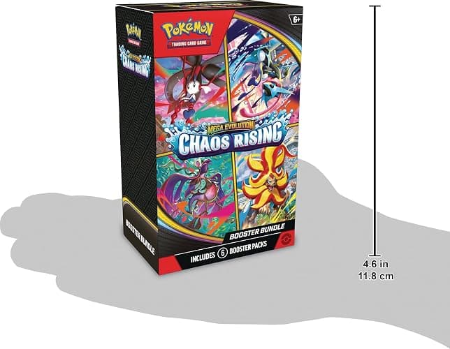 Pokémon TCG: Mega Evolution—Chaos Rising Booster Bundle thumbnail 3