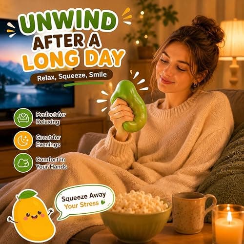Crunchy Mango Squishy ASMR Bead Filled Realistic Food Stress Ball Squeeze Moldable Slushy Asmr Realistic Taba Handmade Non Rebound Sticky Silicone Dessert Adults Party Favor thumbnail 6