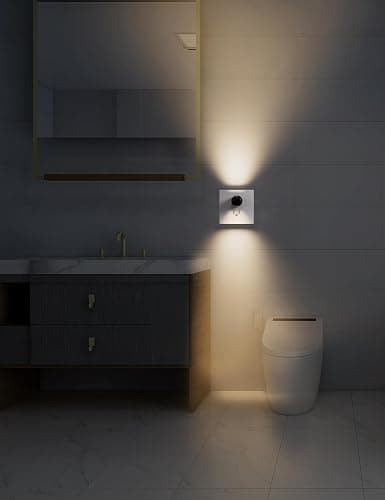 6 Pack LED Night Lights with Dusk to Dawn Sensor, 3000K Soft White, Plug in Wall Night Lights for Kids, Kitchen, Hallway, Bathroom, Bedroom,Non-Dimmable - 3000K Soft White thumbnail 5