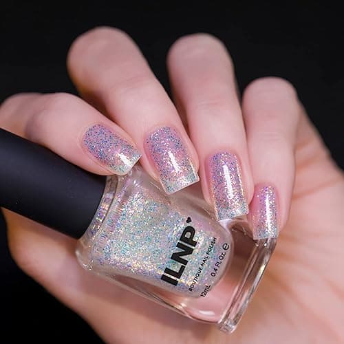 ILNP Ball Drop - Iridescent Flakie Topper Nail Polish thumbnail 5