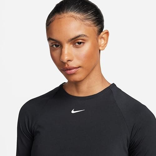 Nike Women's Pro Dri-fit Cropped Long Sleeve Top thumbnail 4