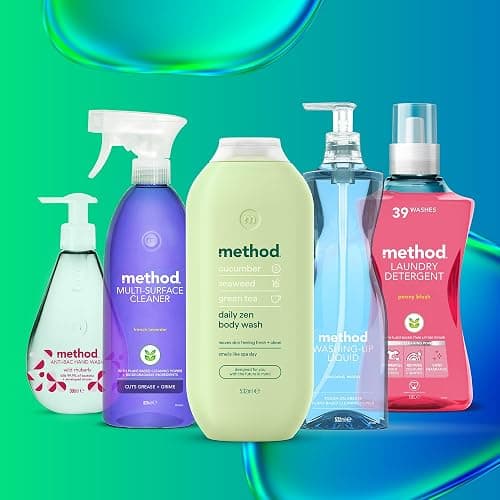 Method Body Wash, Daily Zen, Shower Gel, Vibrant Cucumber, Seaweed and Green Tea Scent, Pack of 1, 532ml thumbnail 8
