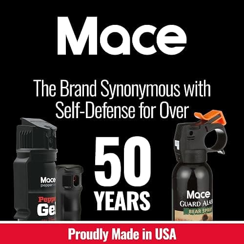 Mace Pepper Spray - Hard Case Model, 12g, 12 Feet Range, Max Strength 10% OC Formula, Long Lasting UV Dye, Flip Top Safety Cap, Self Defense Pepper Spray Keychain for Women & Men thumbnail 7