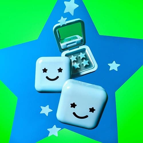 Starface Hydro-Star Salicylic Acid Patches + Big Blue Compact, Helps Unclog Pores and Shrink Spots, Absorb Fluid and Reduce Redness, Hydrocolloid, Vegan and Cruelty-Free Skincare (32 Count) thumbnail 12