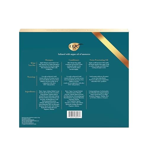 OGX® Renewing + Argan Oil of Morocco Travel Size Hair Care Set, Damage Repairing Shampoo & Conditioner, 2x 3 fl. oz, & OGX® Extra Penetrating Hair Oil Treatment, 3.3 fl. oz, 3 Items thumbnail 9