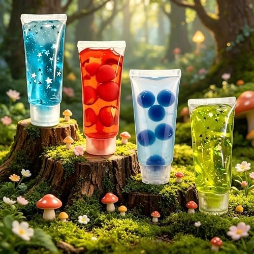 Toothpaste Squishy Toy,Squeeze Stress Ball,Slow Rising Squishy for Stress Relief,Soft Sensory Fidget Adults for Birthday and Party Decorations(Blueberry) thumbnail 3