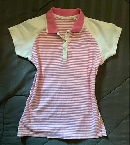 Vintage Alt Graphic Tees Y2k Grunge Polo Shirts Teen Girls Women Whimsy Twee 2000s Short Sleeve Collared Tops thumbnail 3
