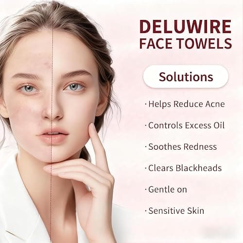 800 Count Disposable Face Towels, Soft & Skin Friendly Face Towelettes Disposable, Facial Tissue Dry Wipes for Women Cleansing thumbnail 3